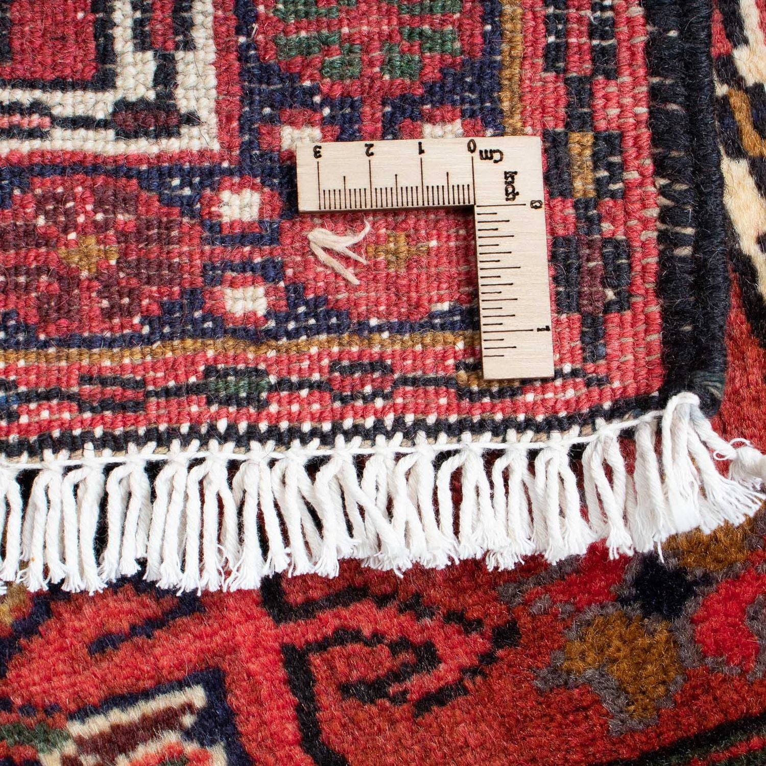 Alfombra persa - Nómada - 105 x 65 cm - rojo oscuro
