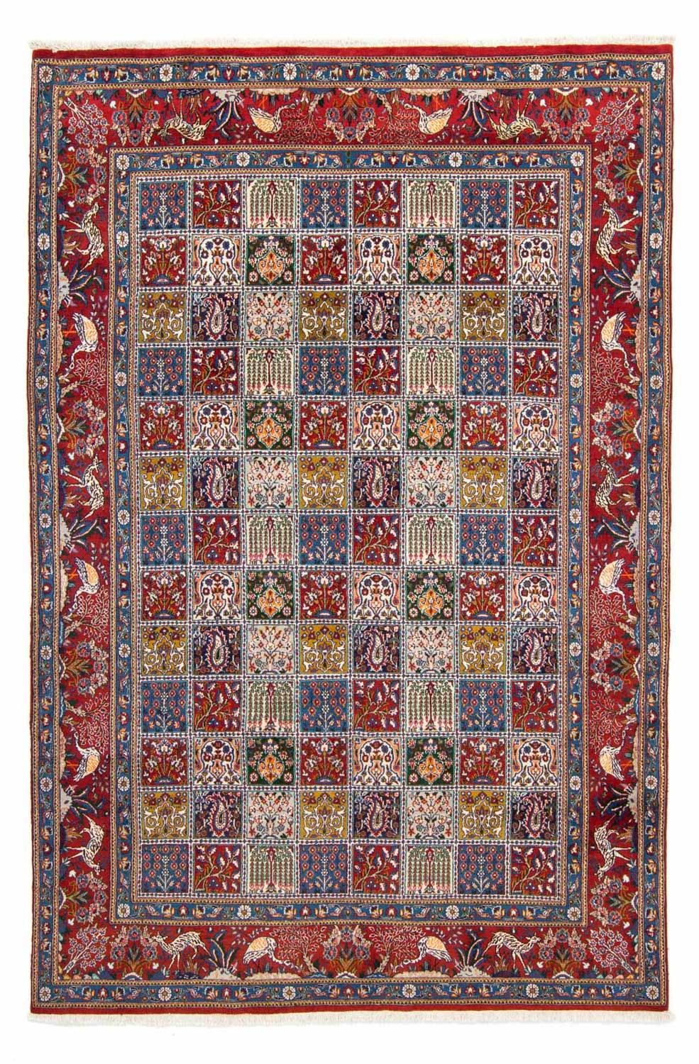 Alfombra persa - Clásica - 296 x 195 cm - rojo