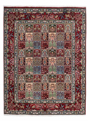 Alfombra persa - Clásica - 196 x 149 cm - rojo oscuro