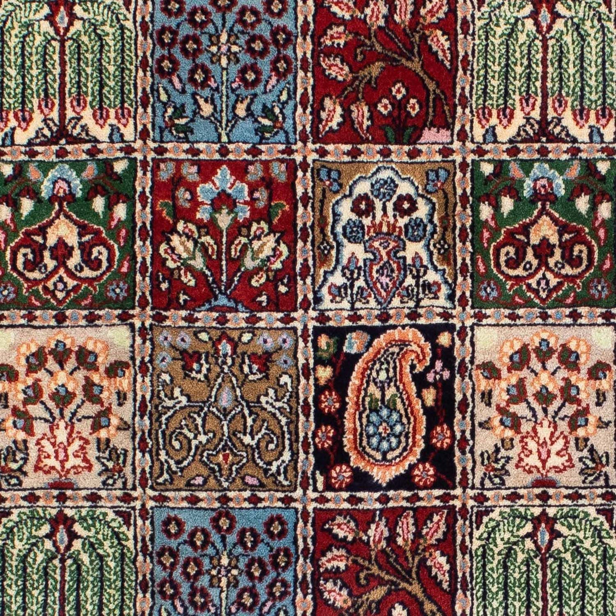 Alfombra persa - Clásica - 196 x 149 cm - rojo oscuro