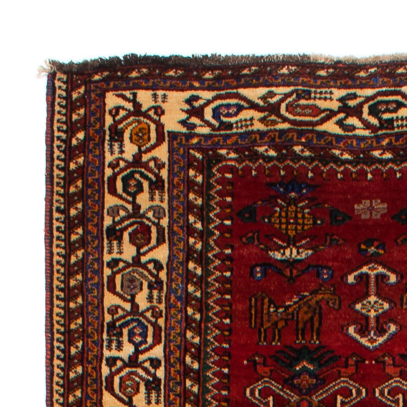 Qashqai Alfombra 337x103cm - Alfombra persa