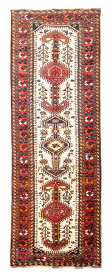Alfombra de pasillo Alfombra persa - Nómada - 291 x 101 cm - beige