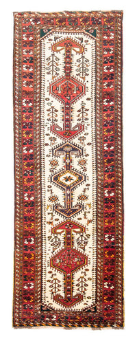 Alfombra de pasillo Alfombra persa - Nómada - 291 x 101 cm - beige