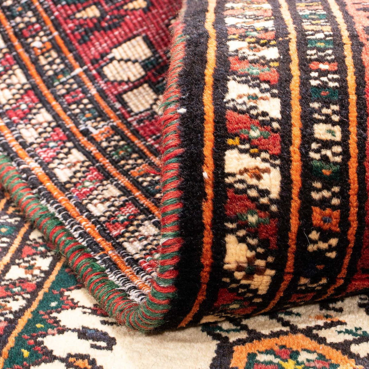 Alfombra de pasillo Alfombra persa - Nómada - 291 x 101 cm - beige