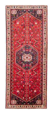Alfombra de pasillo Alfombra persa - Nómada - 276 x 111 cm - rojo oscuro