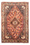 Alfombra persa - Nómada - 160 x 112 cm - rojo claro