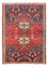 Alfombra persa - Nómada - 156 x 114 cm - rojo oscuro