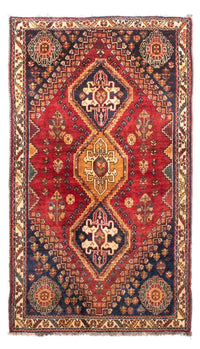 Alfombra persa - Nómada - 187 x 110 cm - rojo oscuro
