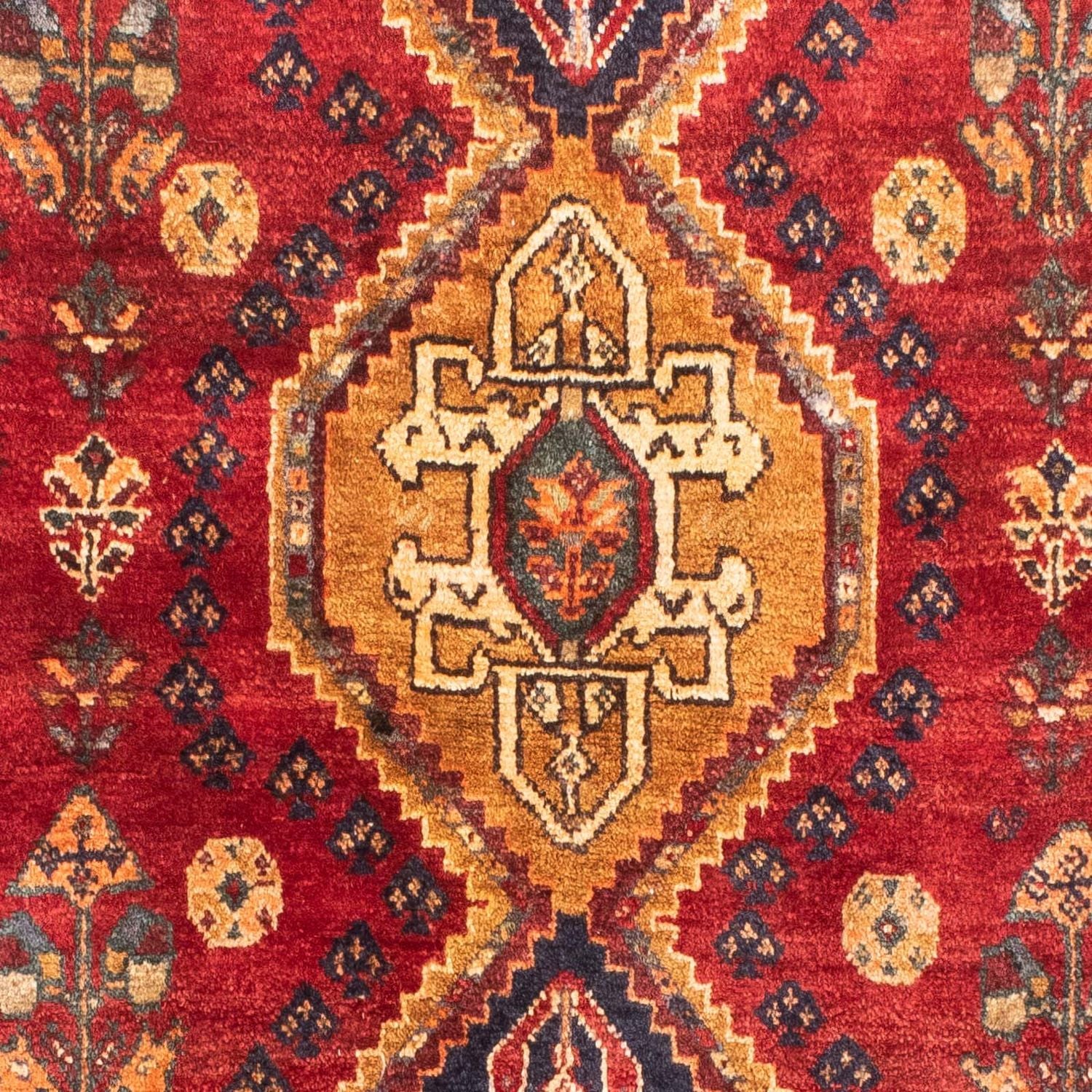 Alfombra persa - Nómada - 187 x 110 cm - rojo oscuro