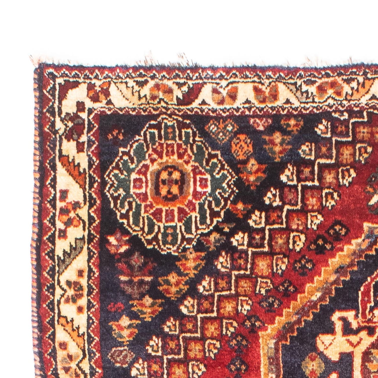 Alfombra persa - Nómada - 187 x 110 cm - rojo oscuro