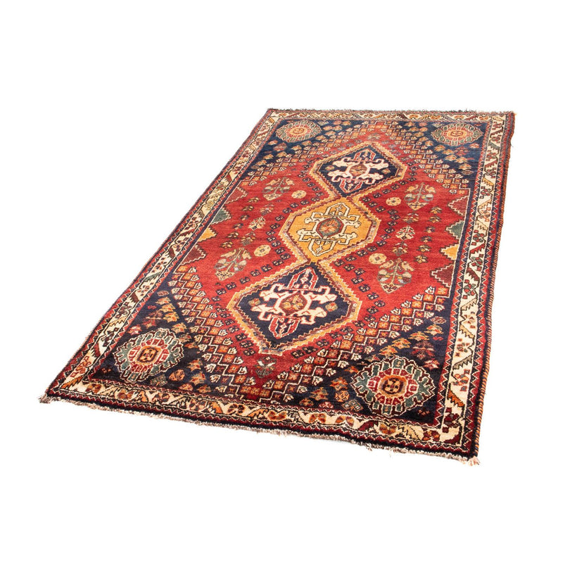Alfombra persa - Nómada - 187 x 110 cm - rojo oscuro