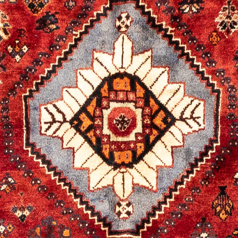 Alfombra persa - Nómada - 255 x 170 cm - rojo oscuro