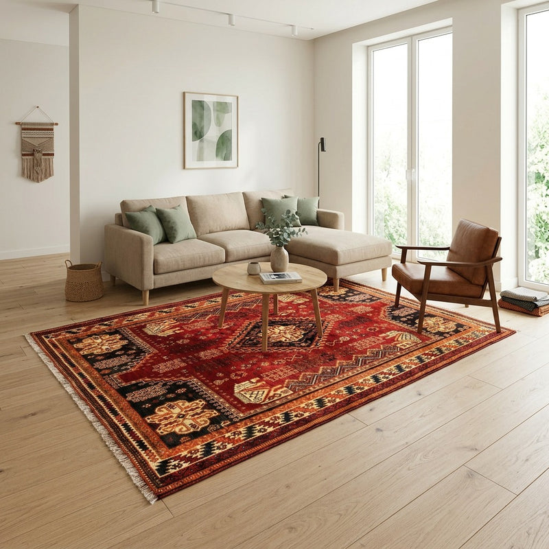 Shiraz Alfombra 167x240cm - Alfombra persa