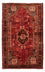 Alfombra persa - Nómada - 253 x 160 cm - rojo oscuro