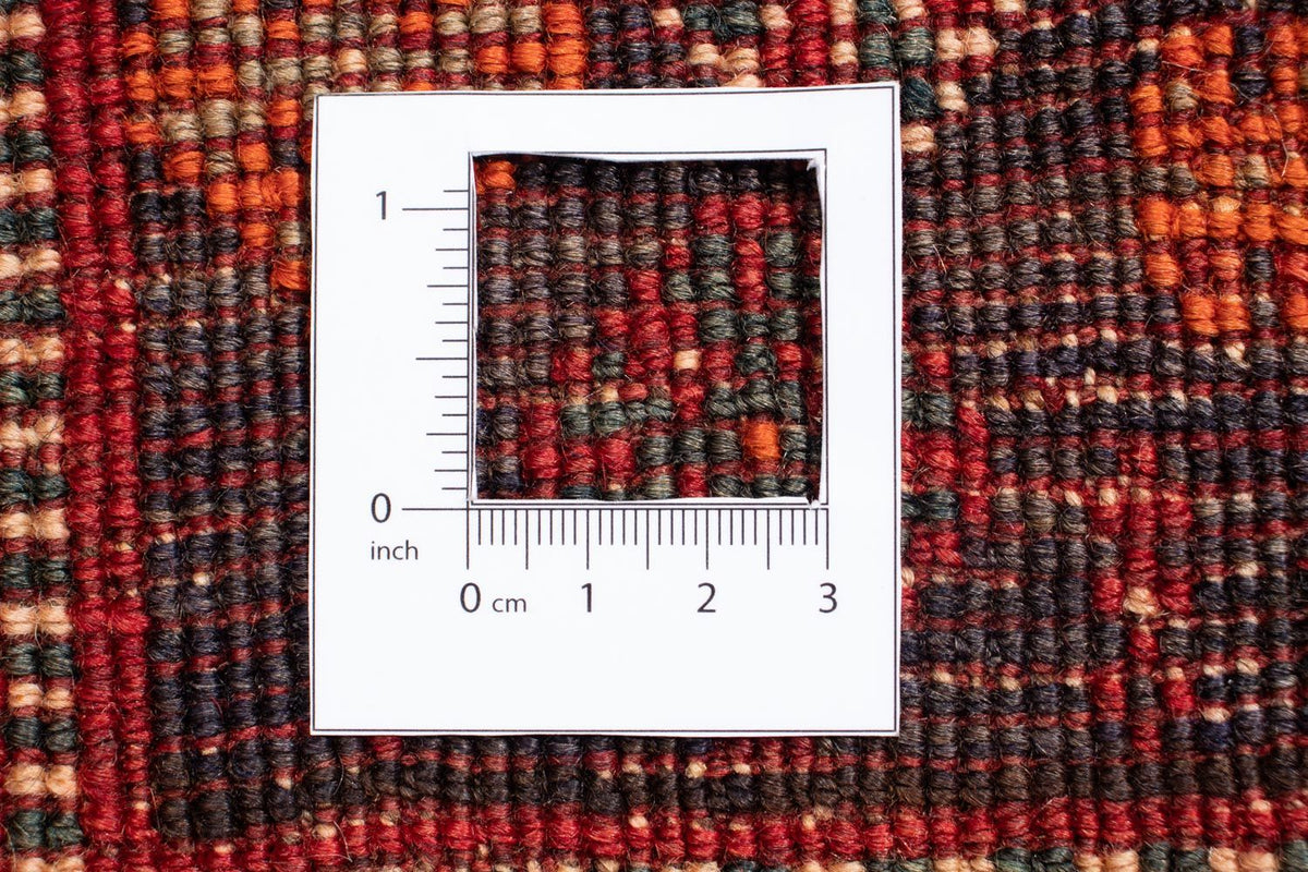 Alfombra persa - Nómada - 240 x 190 cm - rojo oscuro