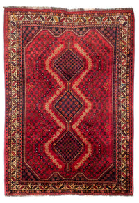 Alfombra persa - Nómada - 298 x 208 cm - rojo