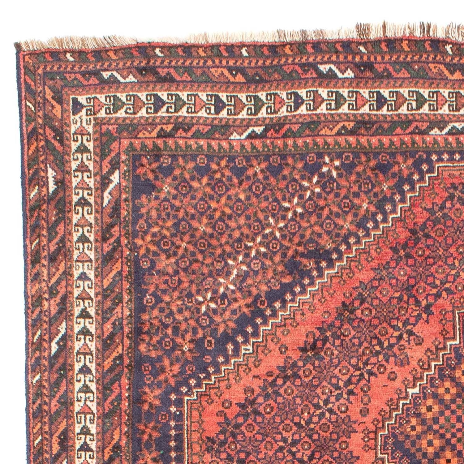 Alfombra persa - Nómada - 282 x 200 cm - rojo claro