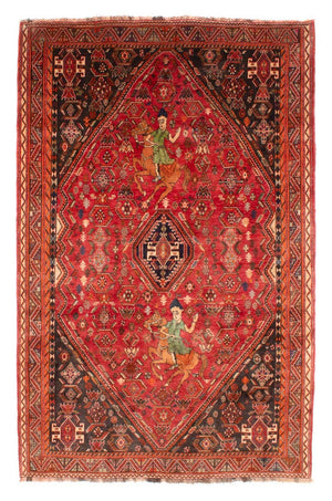 Alfombra persa - Nómada - 292 x 188 cm - rojo