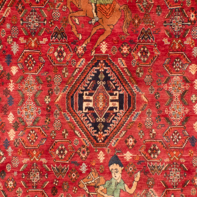 Alfombra persa - Nómada - 292 x 188 cm - rojo