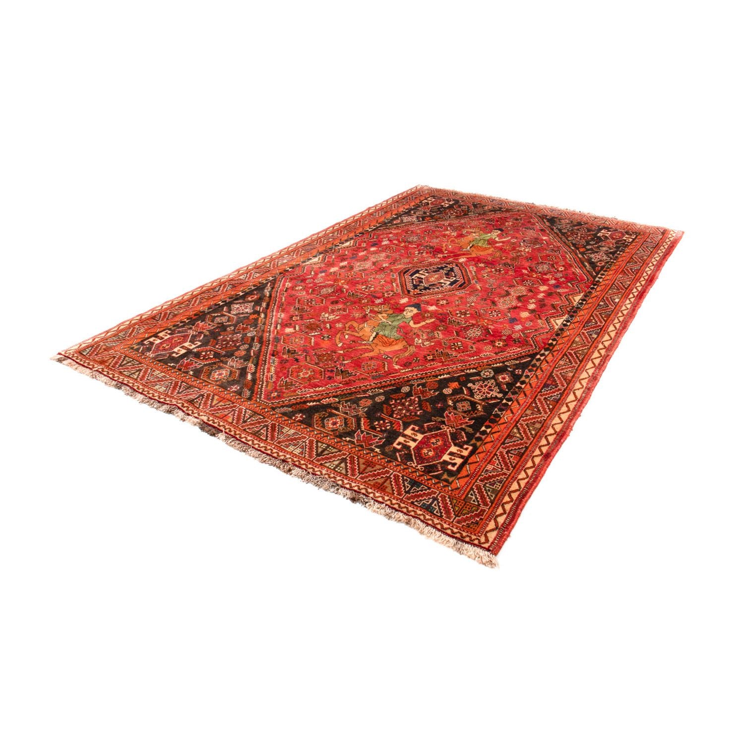 Alfombra persa - Nómada - 292 x 188 cm - rojo