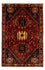 Alfombra persa - Nómada - 284 x 185 cm - rojo oscuro