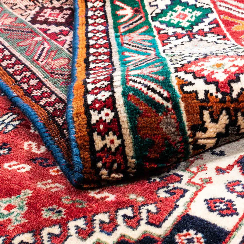 Alfombra persa - Nómada - 285 x 160 cm - rojo oscuro