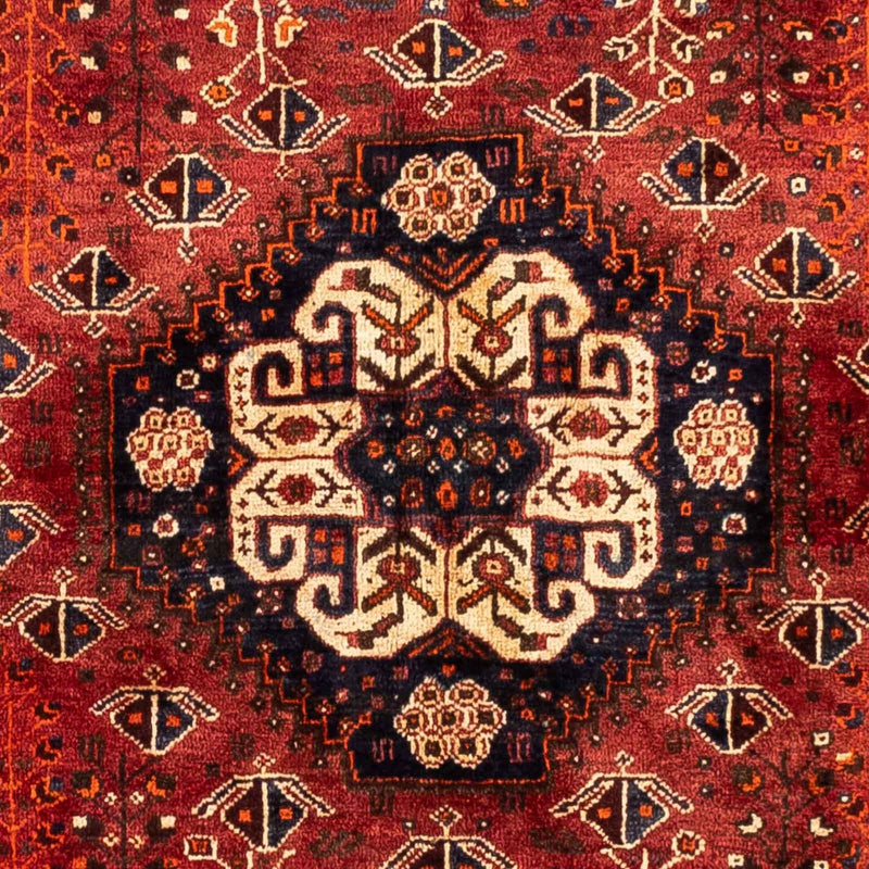 Alfombra persa - Nómada - 258 x 163 cm - rojo oscuro