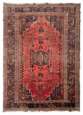 Alfombra persa - Nómada - 300 x 220 cm - rojo