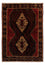 Alfombra persa - Nómada - 307 x 210 cm - azul oscuro