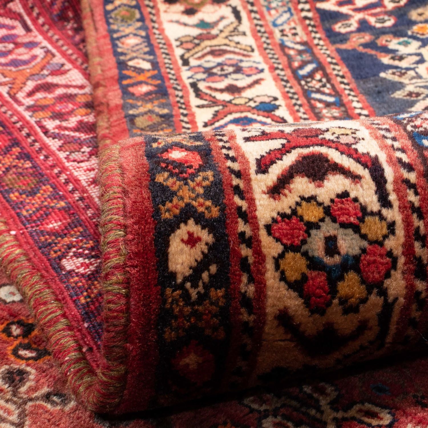 Alfombra persa - Nómada - 294 x 202 cm - rojo