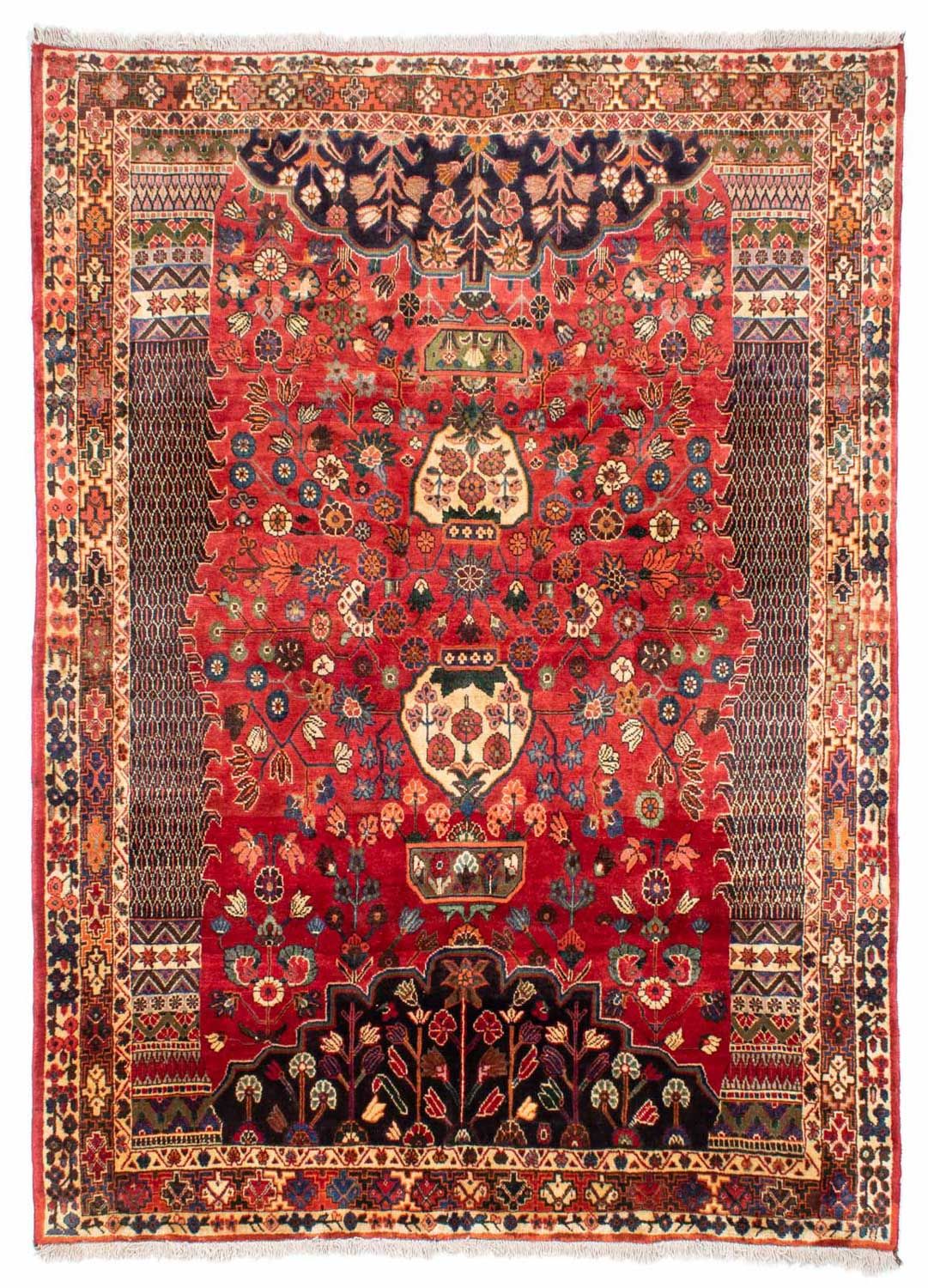 Alfombra persa - Nómada - 274 x 203 cm - rojo
