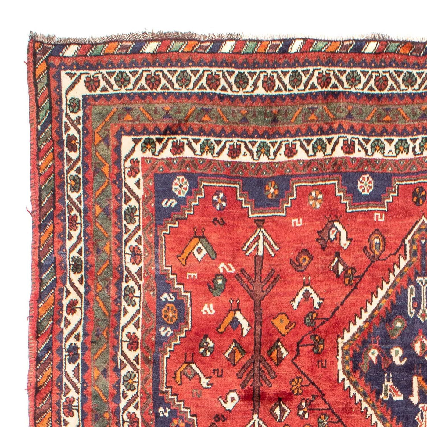 Shiraz Alfombra 290x208cm - Alfombra persa