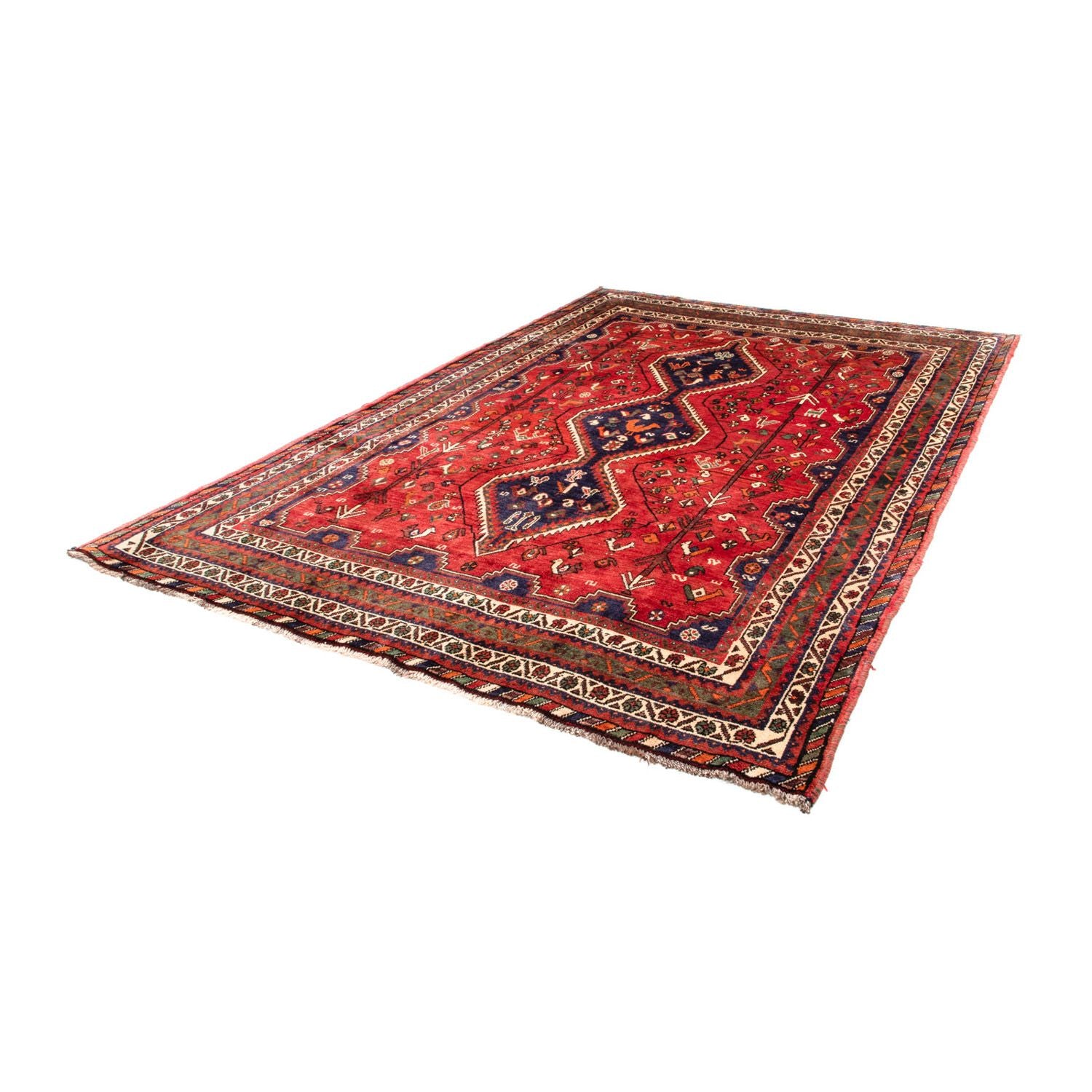 Alfombra persa - Nómada - 290 x 208 cm - rojo