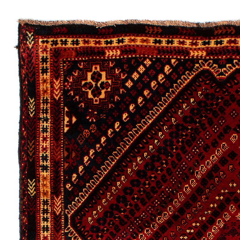 Alfombra persa - Nómada - 277 x 193 cm - rojo oscuro