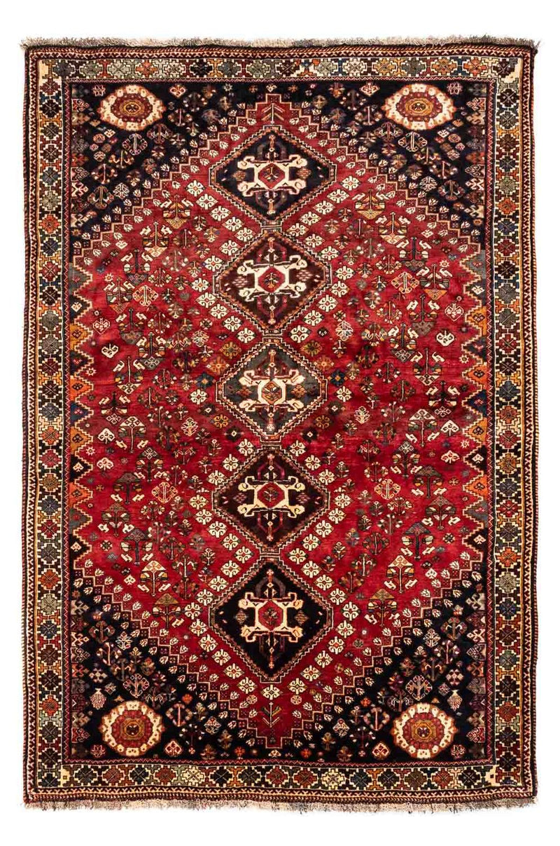 Alfombra persa - Nómada - 265 x 170 cm - rojo