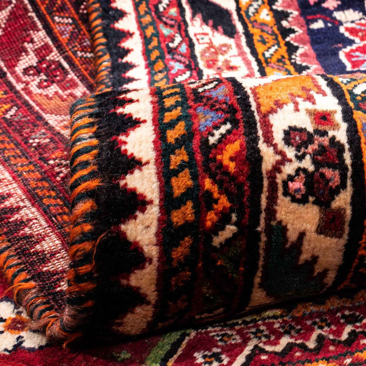 Alfombra persa - Nómada - 270 x 184 cm - rojo