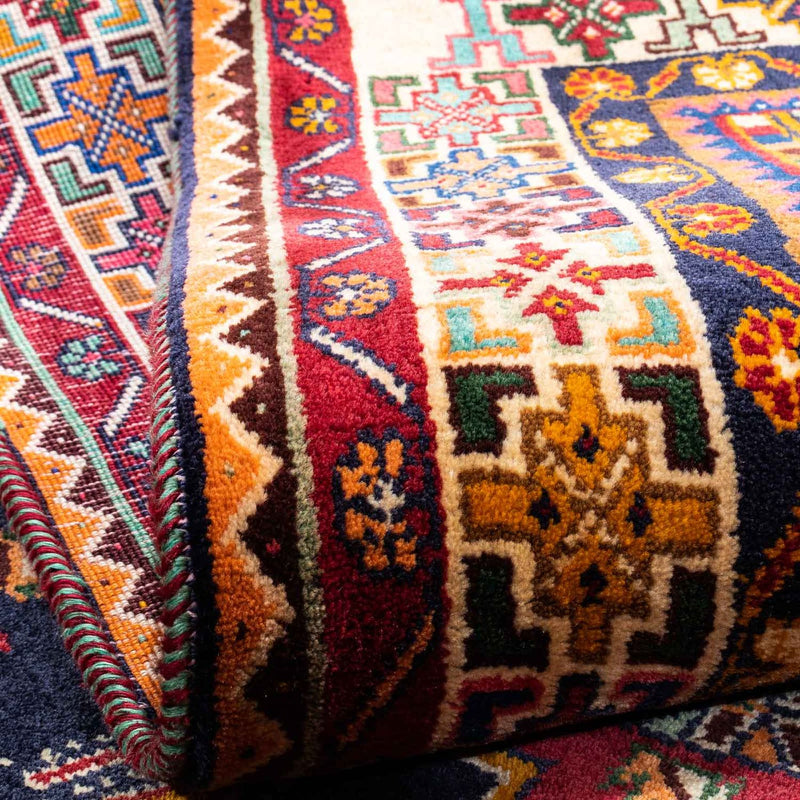 Alfombra persa - Nómada - 285 x 167 cm - multicolor