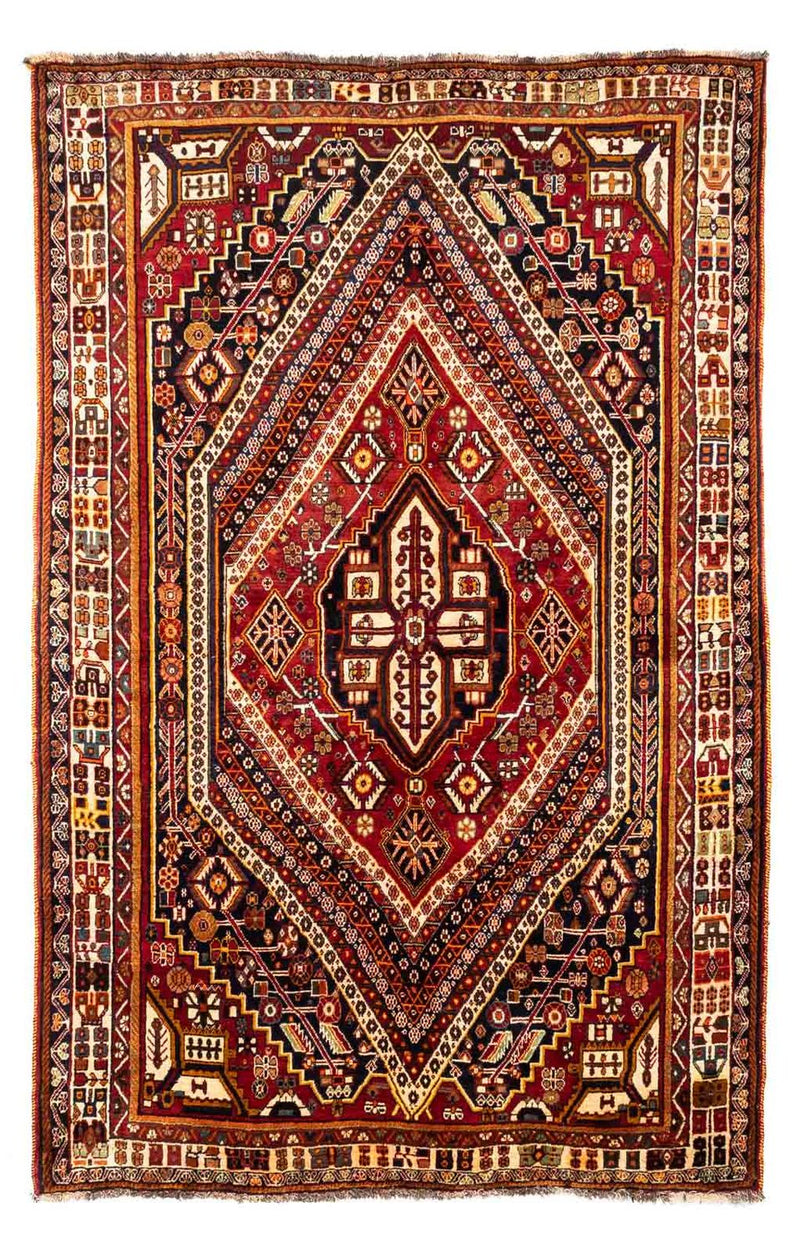 Alfombra persa - Nómada - 260 x 165 cm - multicolor