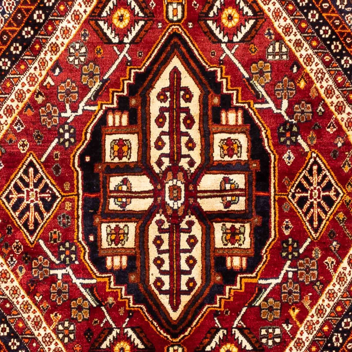 Alfombra persa - Nómada - 260 x 165 cm - multicolor