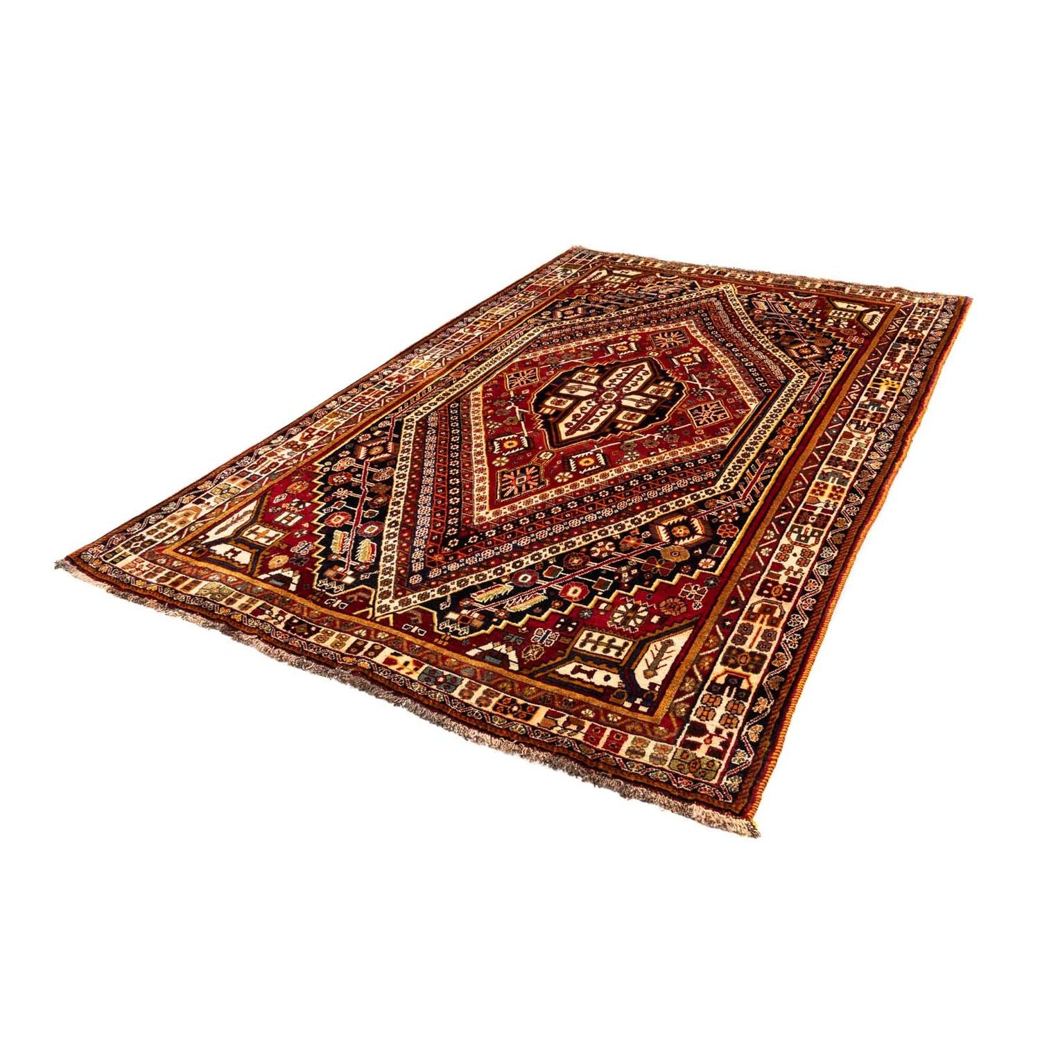Alfombra persa - Nómada - 260 x 165 cm - multicolor