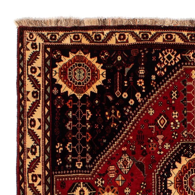 Alfombra persa - Nómada - 295 x 210 cm - rojo oscuro