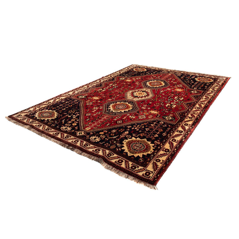 Alfombra persa - Nómada - 295 x 210 cm - rojo oscuro