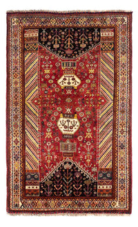 Alfombra persa - Nómada - 250 x 153 cm - rojo oscuro