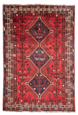 Alfombra persa - Nómada - 295 x 200 cm - rojo