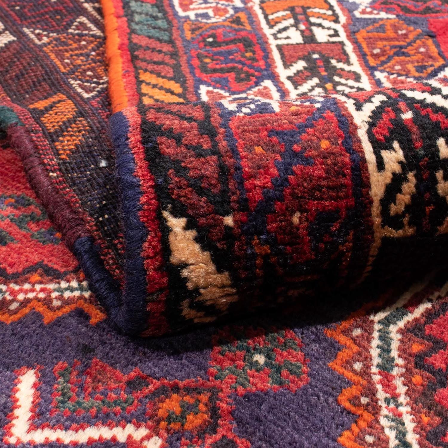 Alfombra persa - Nómada - 295 x 200 cm - rojo