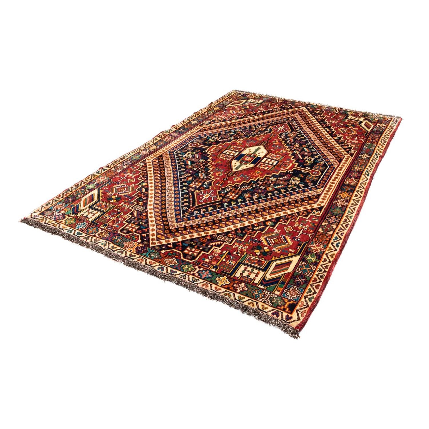 Alfombra persa - Nómada - 253 x 160 cm - multicolor