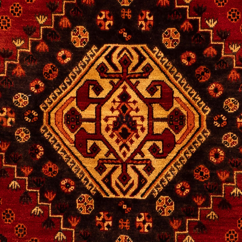 Alfombra persa - Nómada - 290 x 173 cm - rojo oscuro