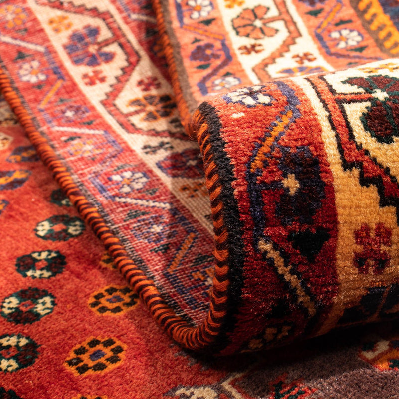 Alfombra persa - Nómada - 290 x 173 cm - rojo oscuro