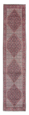 Alfombra de pasillo Alfombra persa - Bidjar - 395 x 81 cm - beige