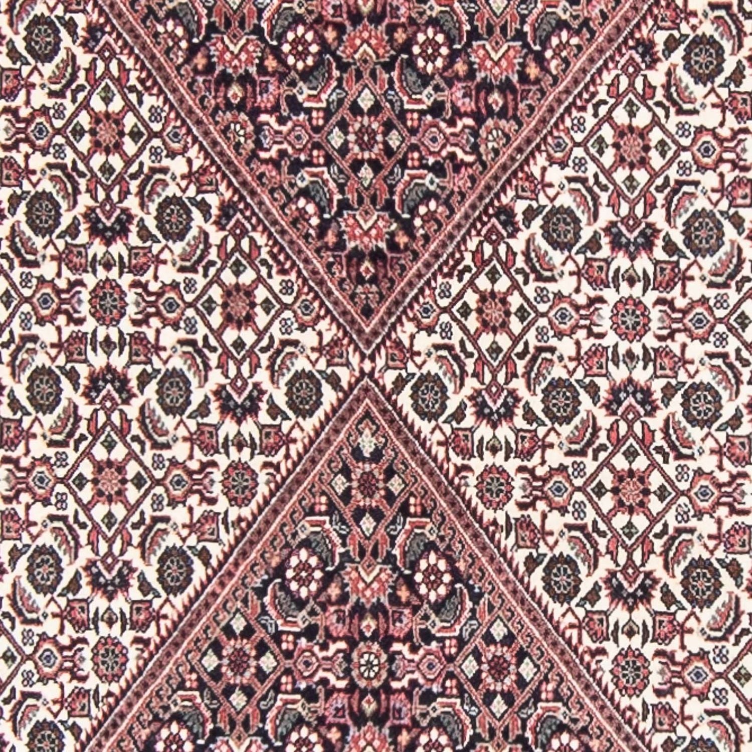 Alfombra de pasillo Alfombra persa - Bidjar - 395 x 81 cm - beige